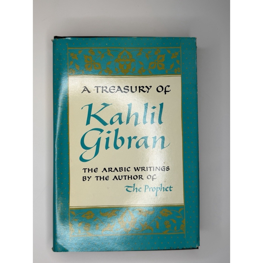A Treasury of Kahlil Gibran Hardcover Citadel Press Philosophy Poetry Vintage